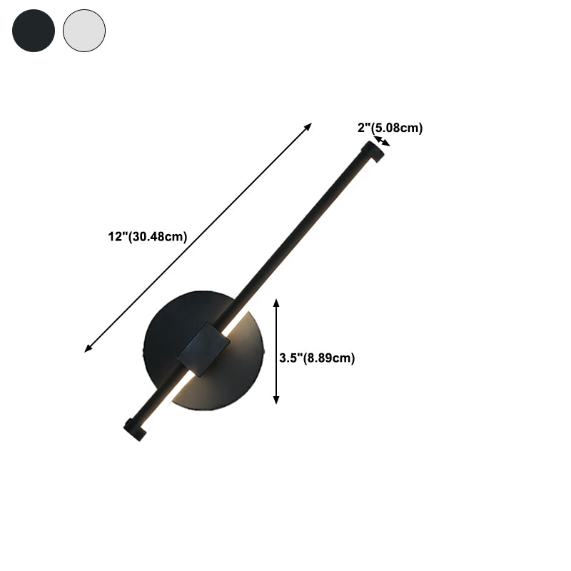 1-Light Geometric Wall Mounted Lighting Modern Style Metal Wall Lighting Fixtures