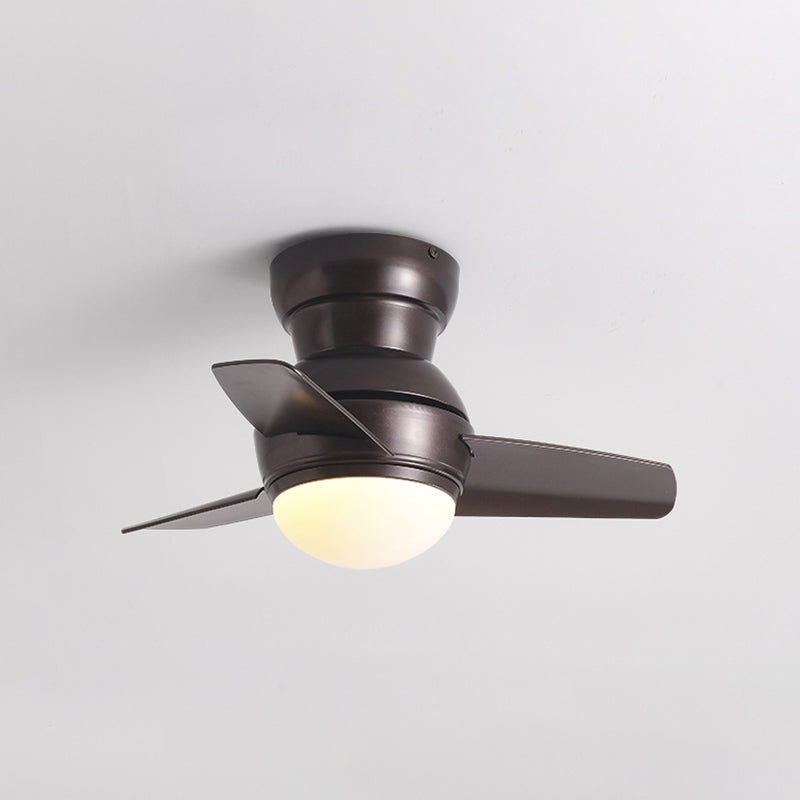 1 Light Ceiling Fan Light Modern Style Metal Ceiling Fan Light for Children's Room