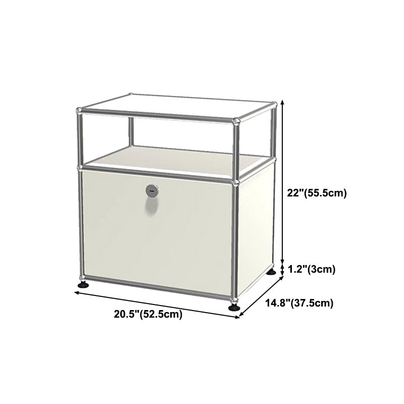 Modern Storage Sideboard Metal Sideboard with Drawer for Home