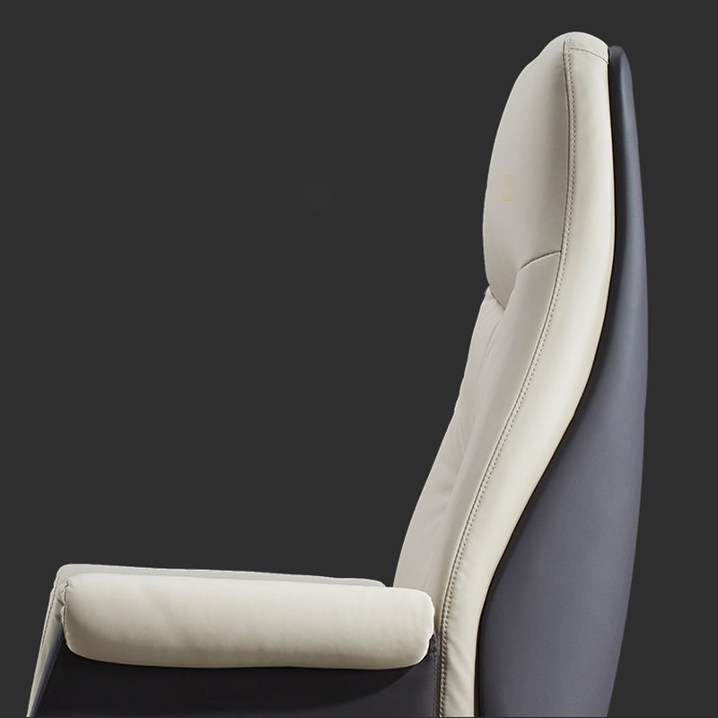 Executive Swivel Office Chair Modern Ergonomic Desk Chair with Padded Arms