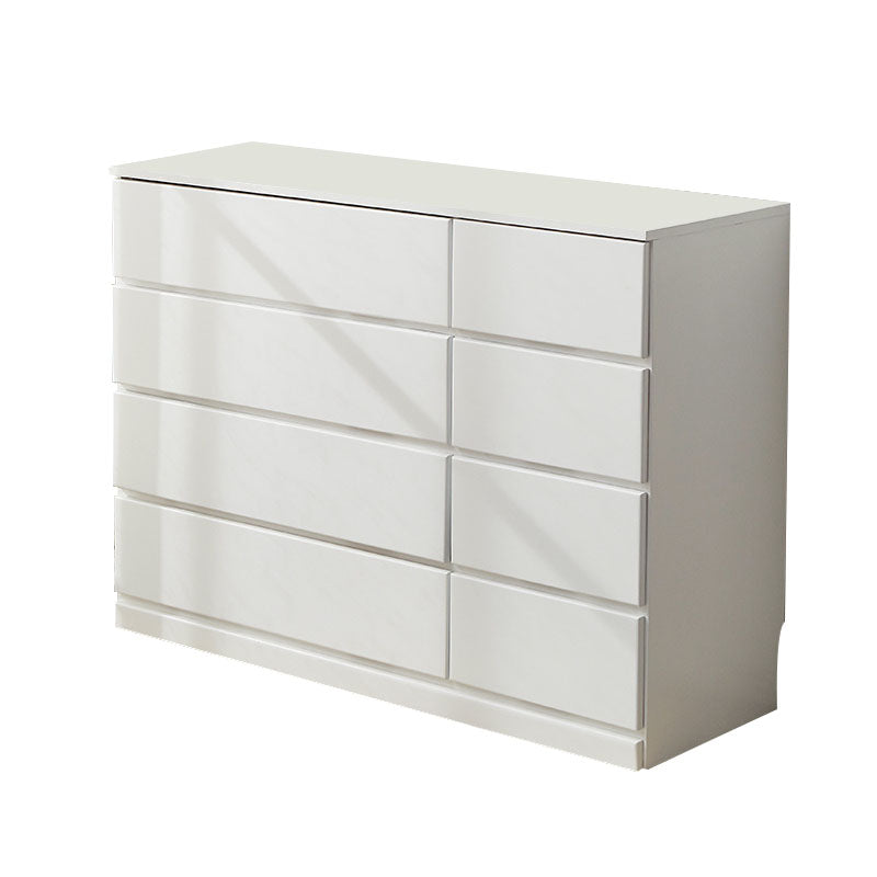 Multi Drawers Wooden Storage Chest Modern Style Storage Chest Dresser for Bedroom