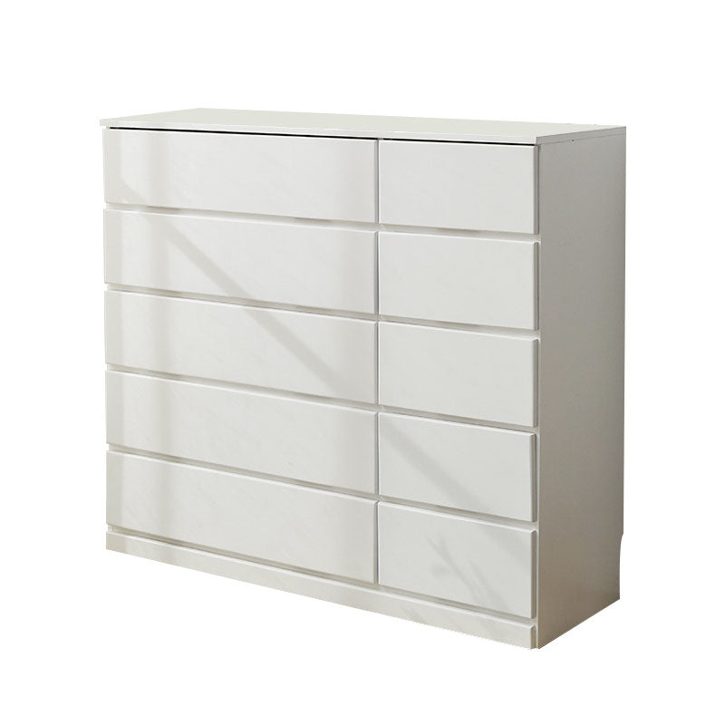 Multi Drawers Wooden Storage Chest Modern Style Storage Chest Dresser for Bedroom