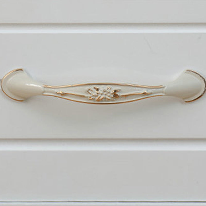 White Wooden Lingerie Chest Modern Style Vertical Storage Chest Dresser