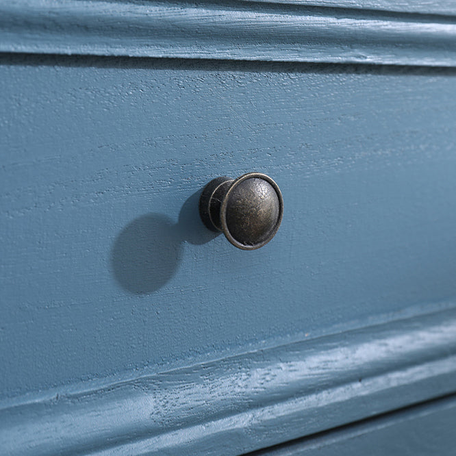Solid Wood Storage Chest Retro Style Vertical Storage Chest Dresser