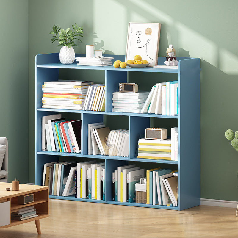 Scandinavian Engineer Wood Bookshelf 7.8" W Bookshelf for Home