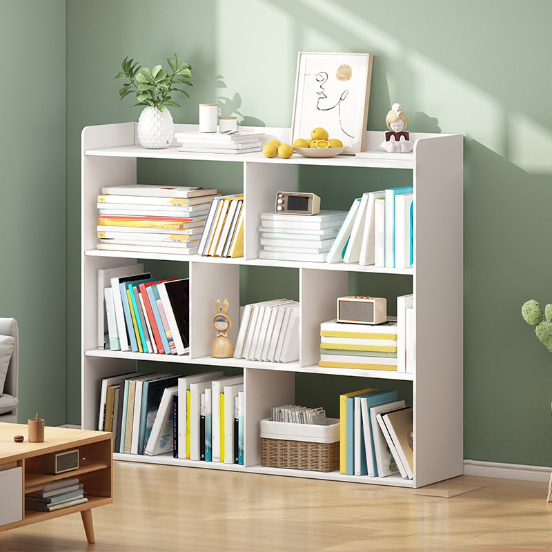 Scandinavian Engineer Wood Bookshelf 7.8" W Bookshelf for Home