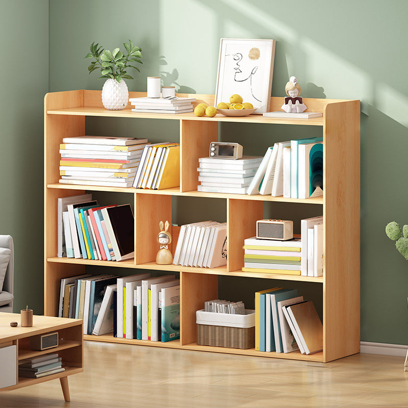 Scandinavian Engineer Wood Bookshelf 7.8" W Bookshelf for Home