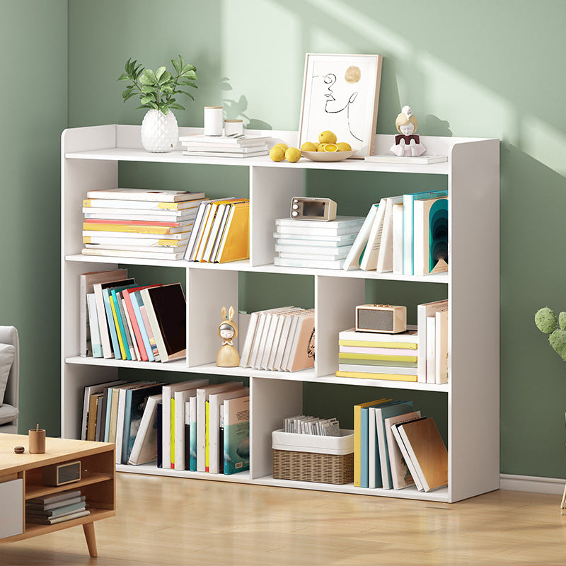 Scandinavian Engineer Wood Bookshelf 7.8" W Bookshelf for Home