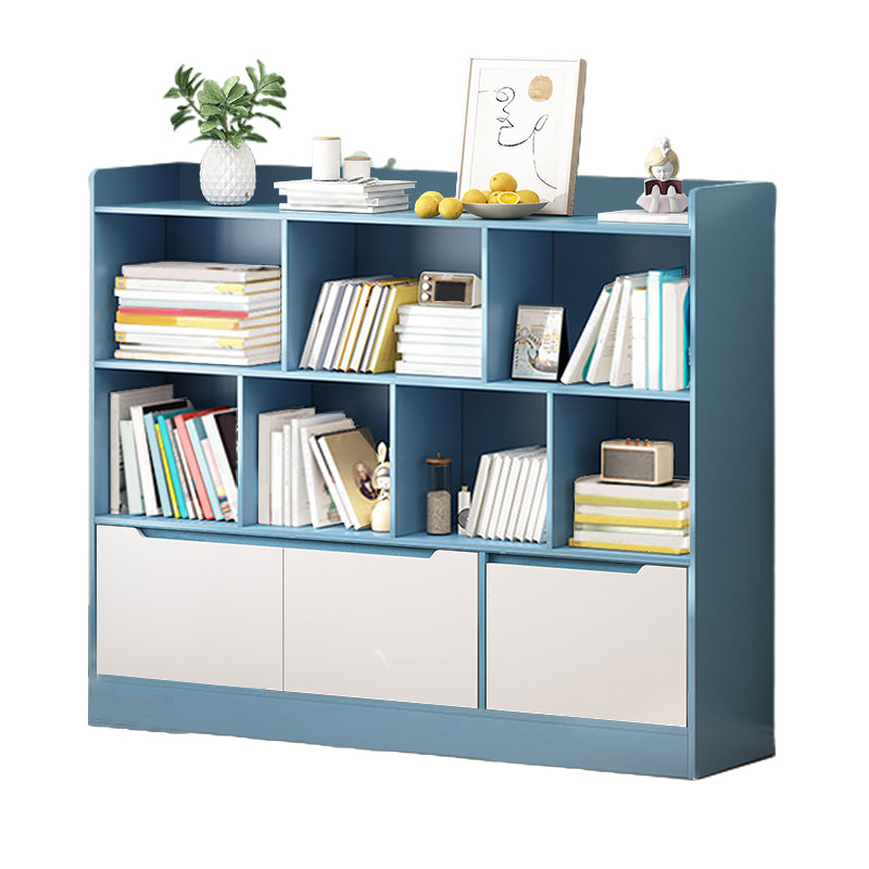 Scandinavian Engineer Wood Bookshelf 7.8" W Bookshelf for Home