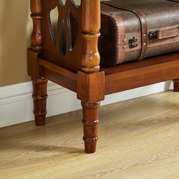 Scandinavian Study Room Bookshelf Solid Wood Etagere Bookcase