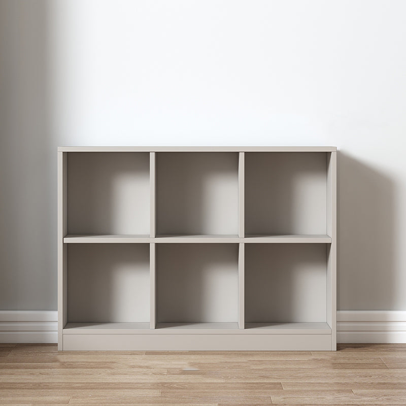Contemporary Style Wood Bookshelf Closed Back Bookcase for Office