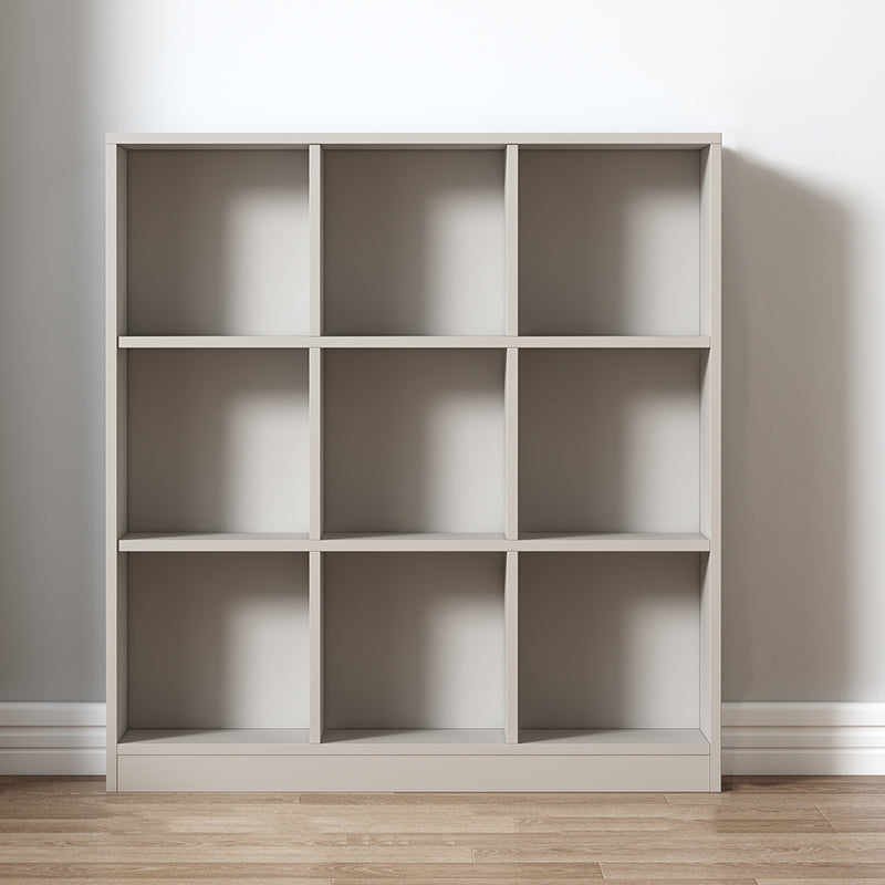 Contemporary Style Wood Bookshelf Closed Back Bookcase for Office