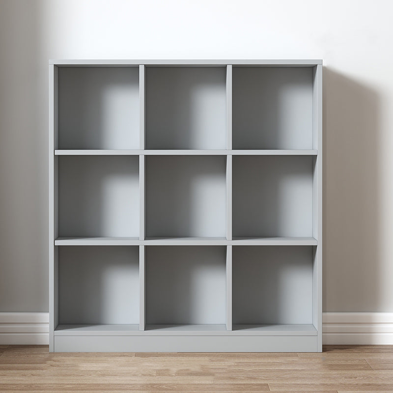 Contemporary Style Wood Bookshelf Closed Back Bookcase for Office
