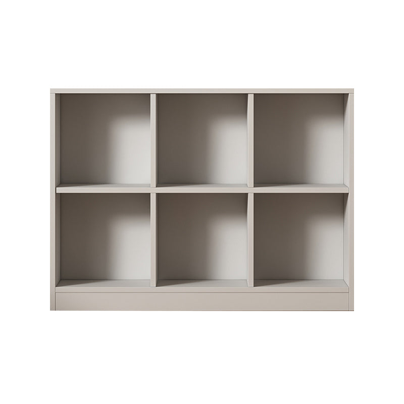 Contemporary Style Wood Bookshelf Closed Back Bookcase for Office
