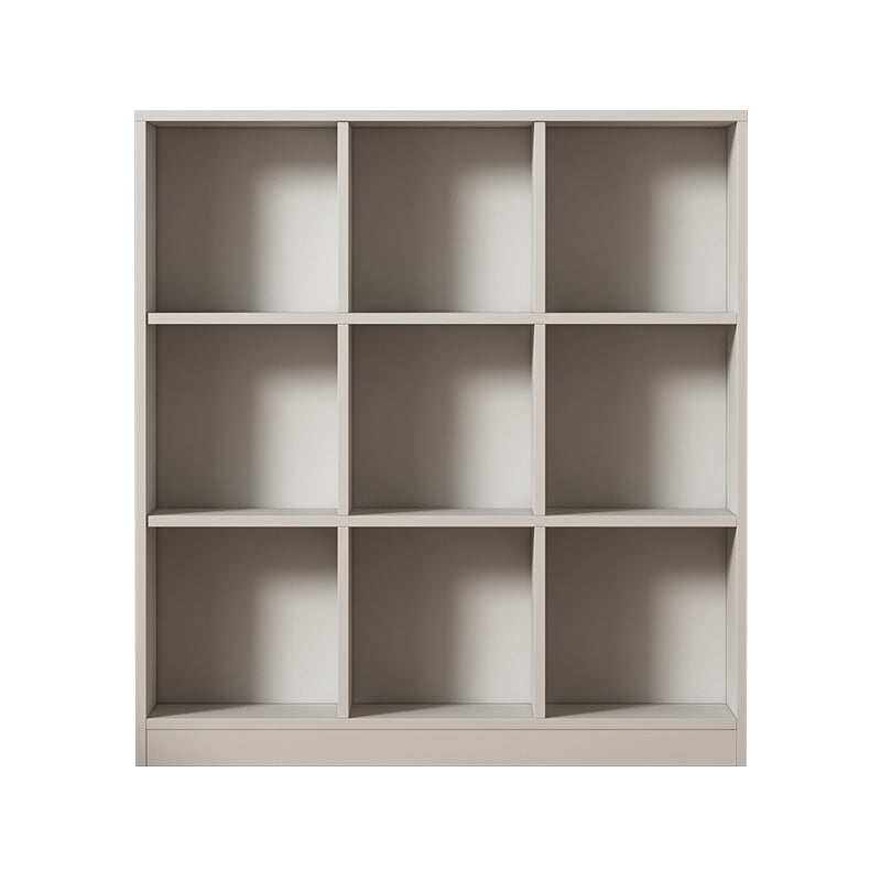Contemporary Style Wood Bookshelf Closed Back Bookcase for Office