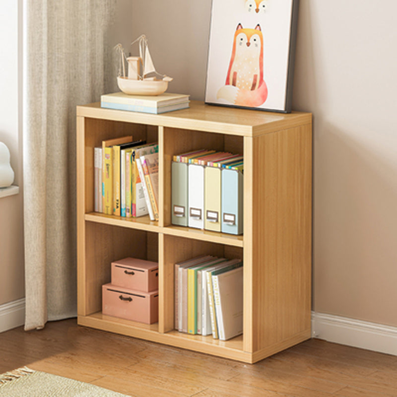 Modern Engineer Wood Bookshelf Closed Back Bookcase for Home Office