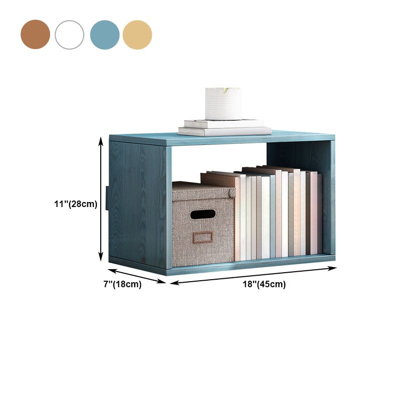 Scandinavian Style Bookshelf Engineer Wood Bookcase for Study Room