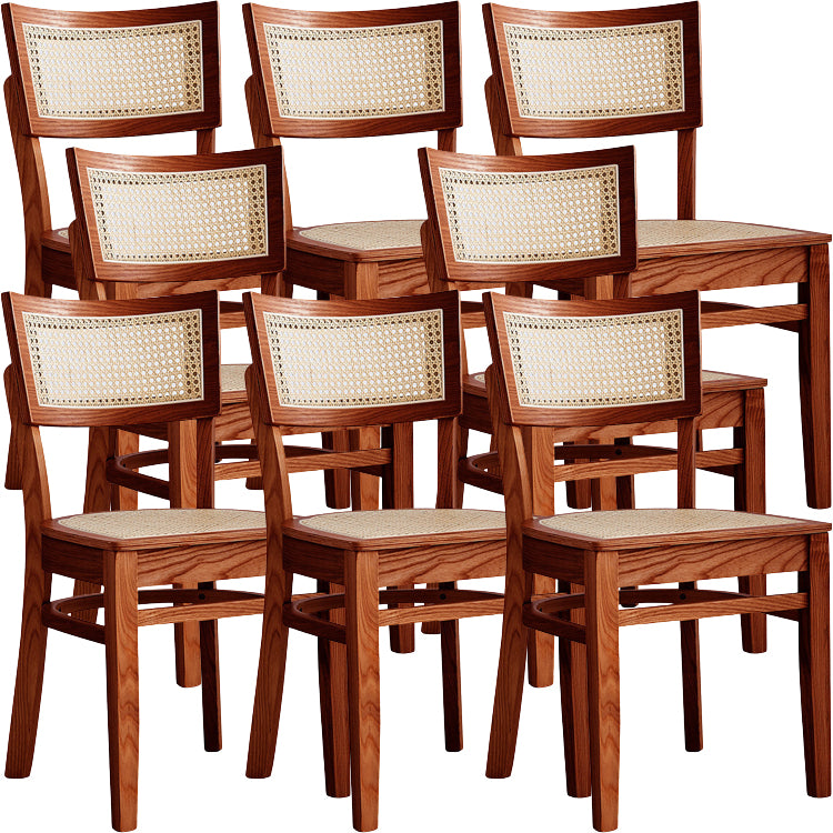 Modern Style Bar-stool Wooden Counter Bar Stool with Wood Legs for Home