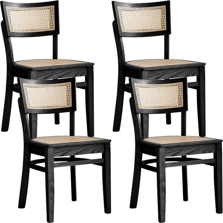 Modern Style Bar-stool Wooden Counter Bar Stool with Wood Legs for Home