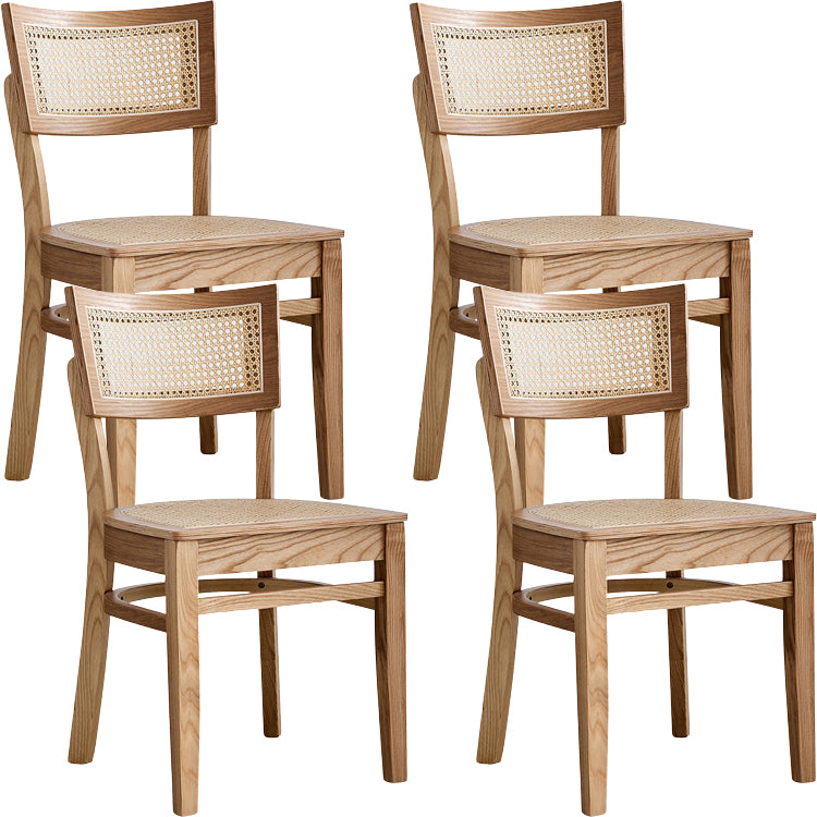 Modern Style Bar-stool Wooden Counter Bar Stool with Wood Legs for Home