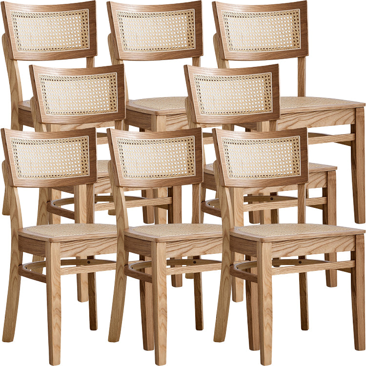 Modern Style Bar-stool Wooden Counter Bar Stool with Wood Legs for Home