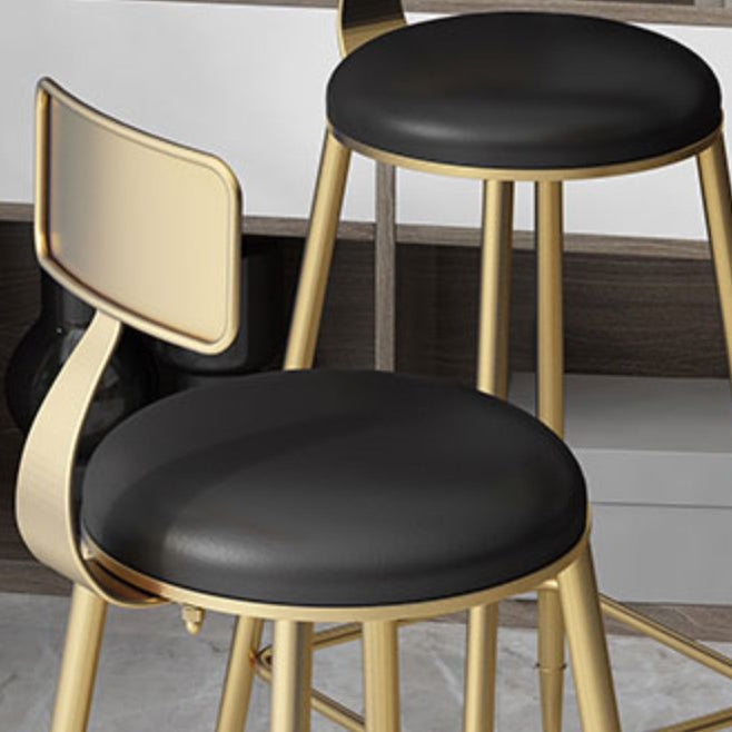 Glam 1/2/3/5 Pieces Artificial Marble Bar Table Set Fixed Table Counter Set