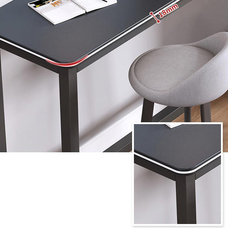 1/3/4/5 Pieces Wood Bar Table Set Matte Finish Modern Bar Set