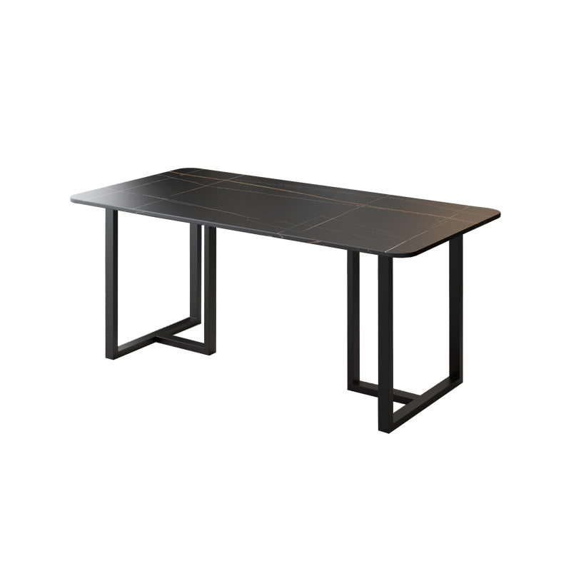 Nordic 1/5/7 Pieces Dining Set Rectangle Stone Dining Table for Dining Room Kitchen