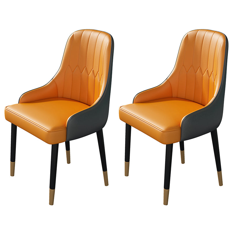 Black Rectangle Dining Table Set 1/2/5/7 Pieces Stone and Metal Dinette Set