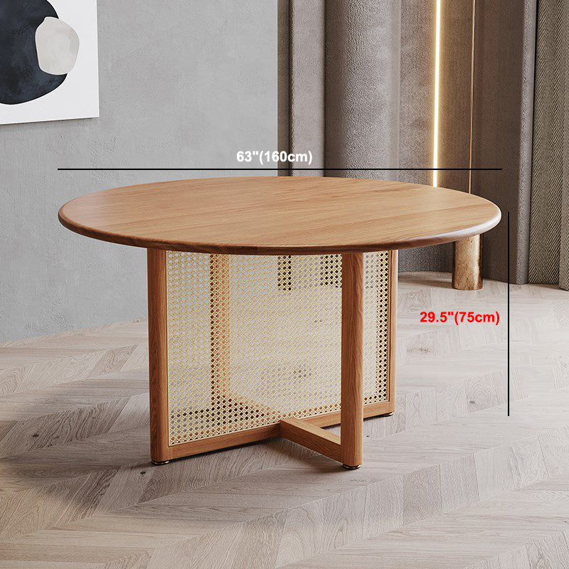 Contemporary Style Dining Table Solid Wood Dinette Table for Home and Kitchen