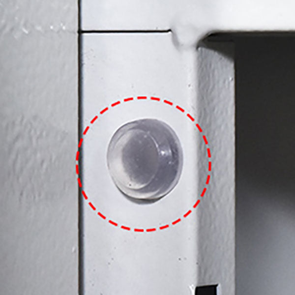 Steel Storage Cabinet Contemporary Wardrobe Armoire for Bedroom