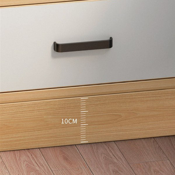 Non-Hanging Armoire Cabinet Engineered Wood Wardrobe Armoire