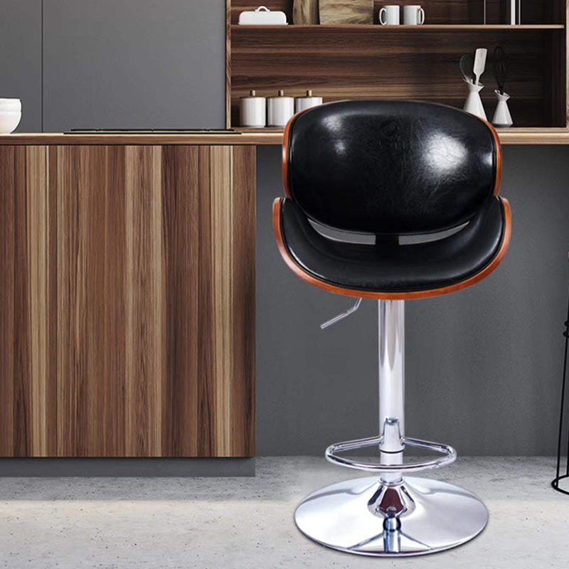 Industrial Liftable Bar-stool Metal Counter Bar Stool with Metal Legs for Kitchen