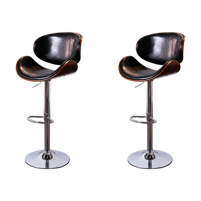 Industrial Liftable Bar-stool Metal Counter Bar Stool with Metal Legs for Kitchen