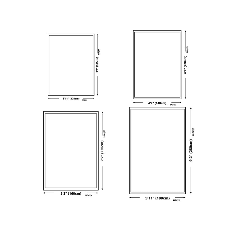 Antique Medallion Print Carpet Polyester Area Rug Pet Friendly Indoor Rug for Living Room