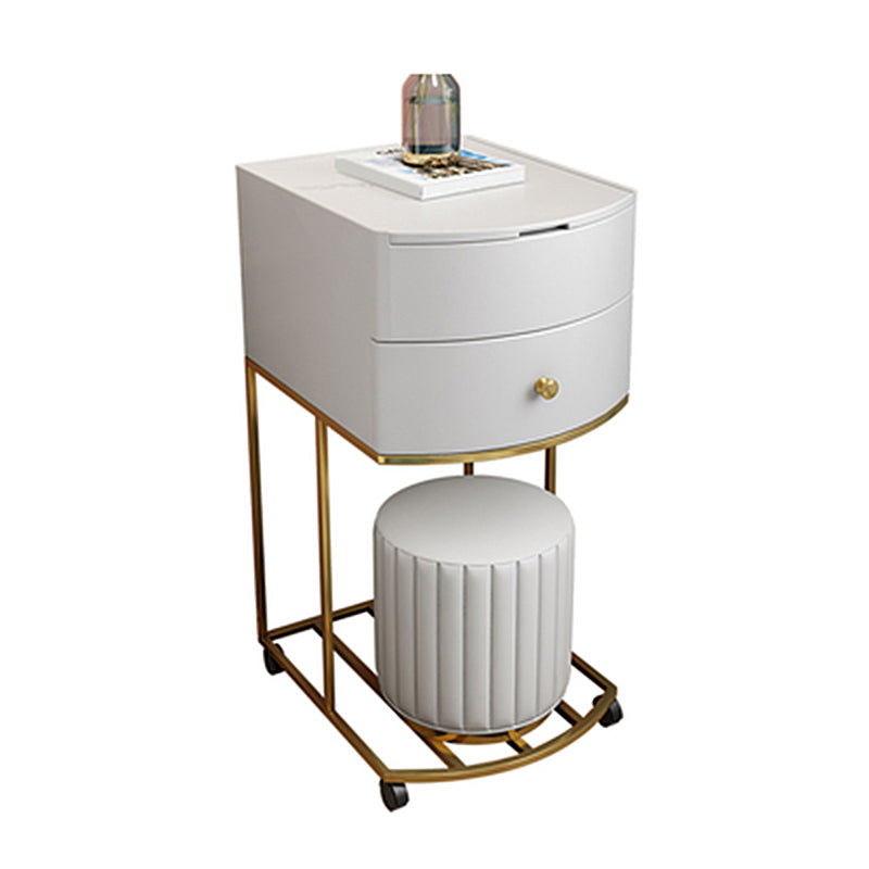 42.5" Height Flip-top Vanity Set with Mirror and Drawer for Bedroom