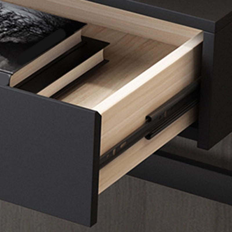 Modern 34.6" Height 2 Drawers Mirrored Makeup Table Desk Vanity