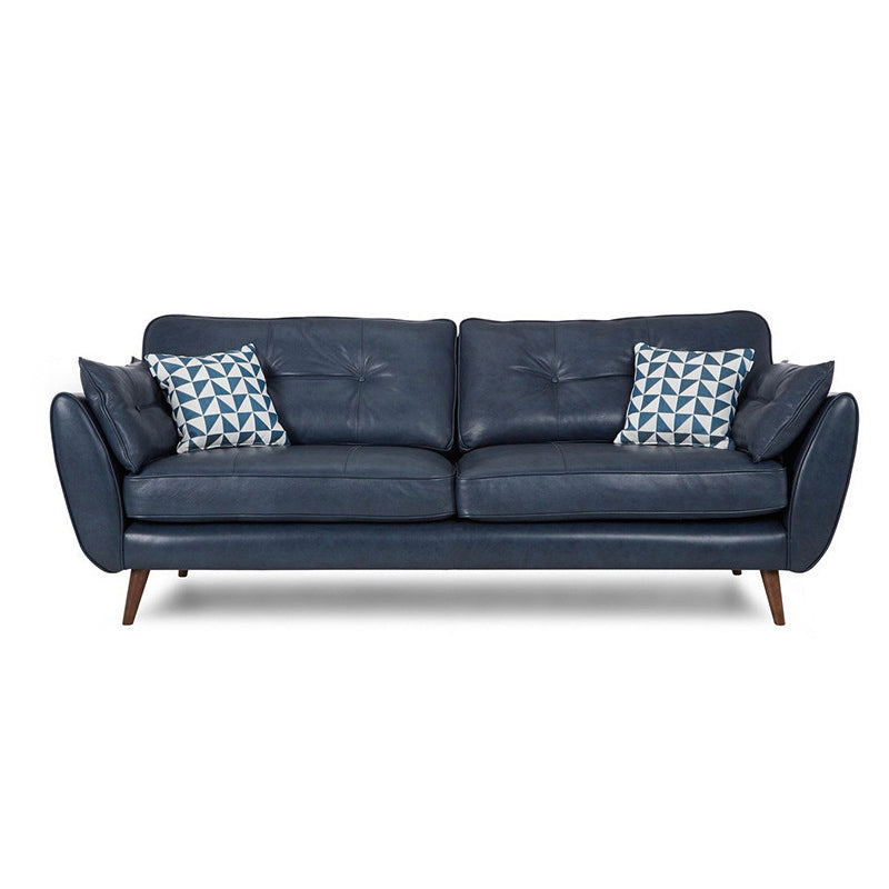 Glam Tufted Split-Back Standard Living Room Pillow Top Arm Sofa