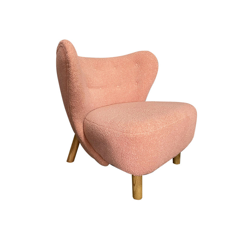 30.7" L x28.3"W x31.4"H Chair Armless Solid Wood Frame Chair