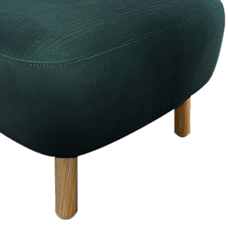 30.7" L x28.3"W x31.4"H Chair Armless Solid Wood Frame Chair