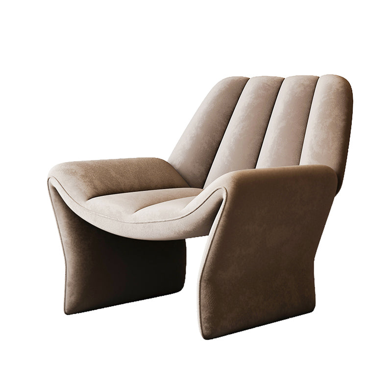 32.28"L x 33.86"W x 34.65"H Contemporary Sewn Pillow Back Parsons Chair