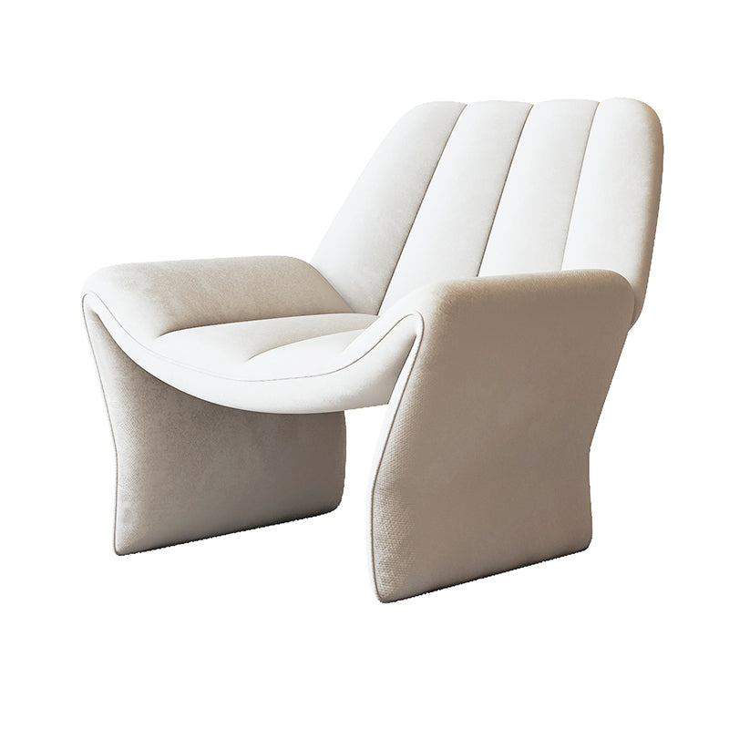 32.28"L x 33.86"W x 34.65"H Contemporary Sewn Pillow Back Parsons Chair