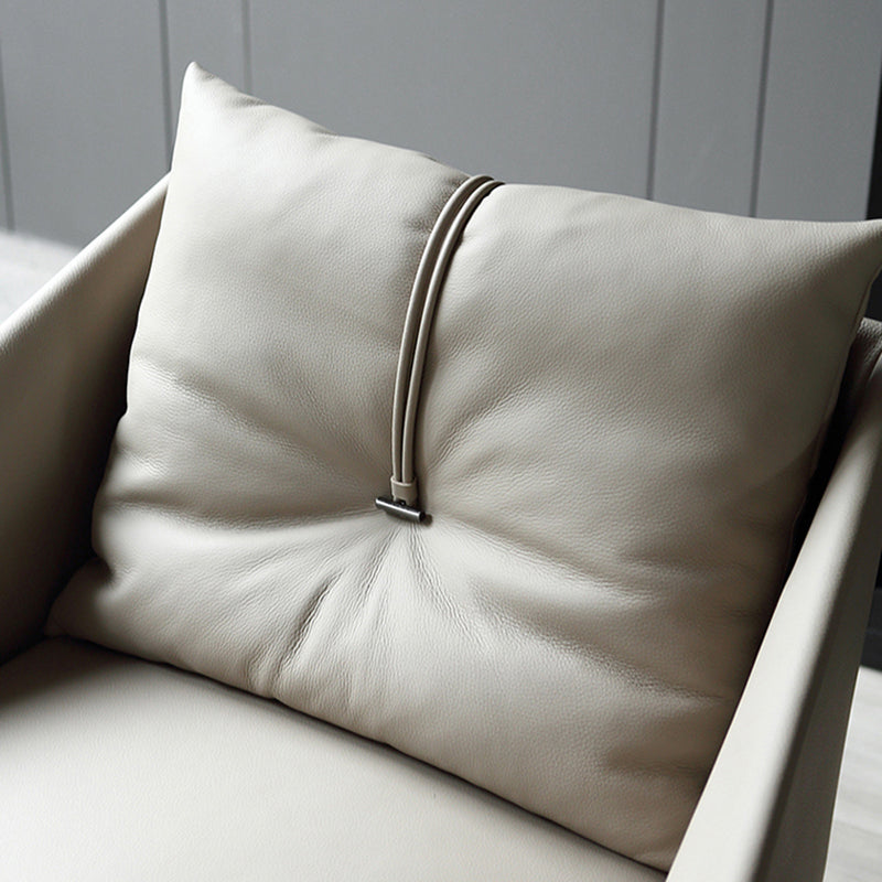 Faux Leather Chair 33" L x29.5"W x27.5"H Swivel Chair for Living Room