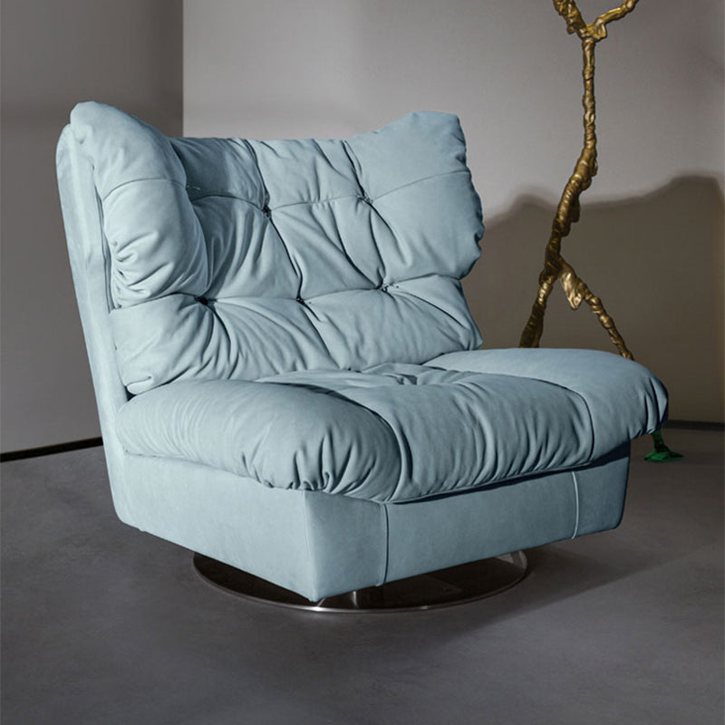 43.5" Wide Convertible Chair, Modern Upholstered Accent Armless Chair