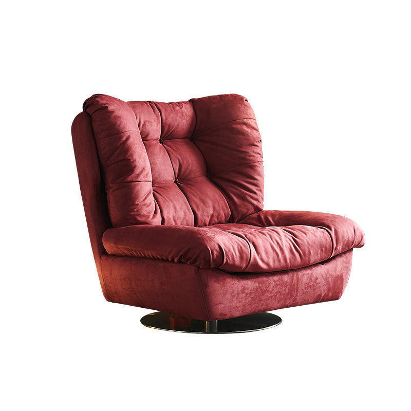 43.5" Wide Convertible Chair, Modern Upholstered Accent Armless Chair