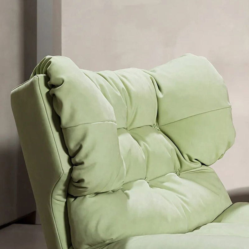 43.5" Wide Convertible Chair, Modern Upholstered Accent Armless Chair