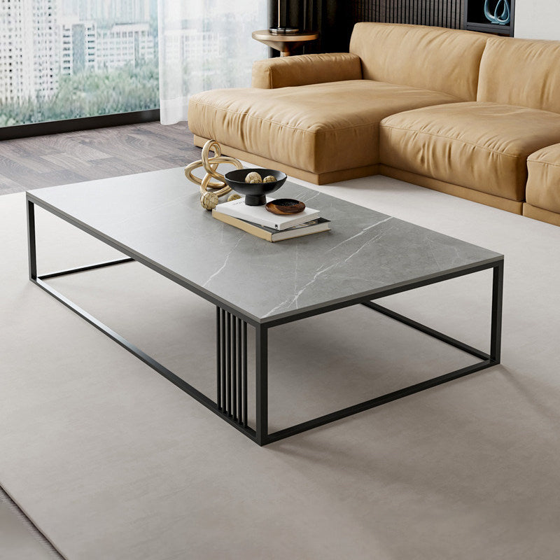 Slate Rectangular Coffee Table Frame 1 Coffee Table for Living Room