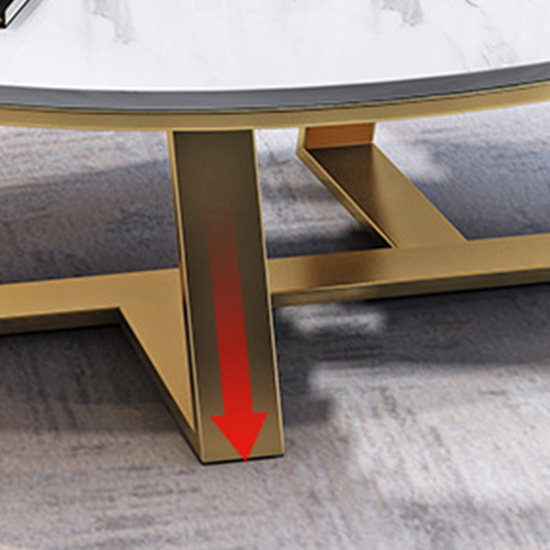 Slate Oval Coffee Table Minimalist Coffee Table for Living Room