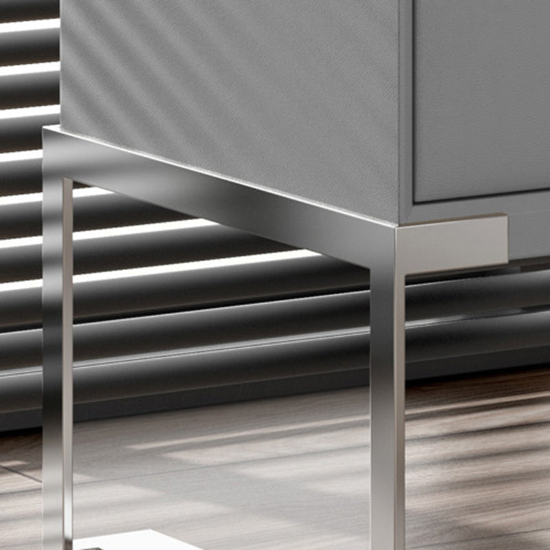 Modernism Drawer Storage Night Table Wood Bed Nightstand with Drawer