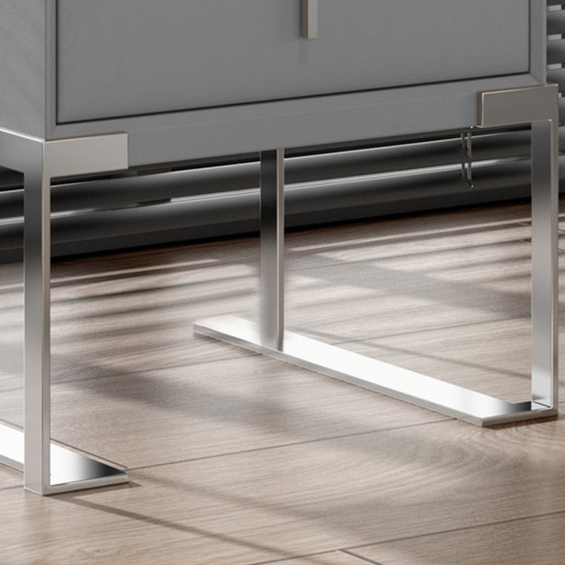 Modernism Drawer Storage Night Table Wood Bed Nightstand with Drawer